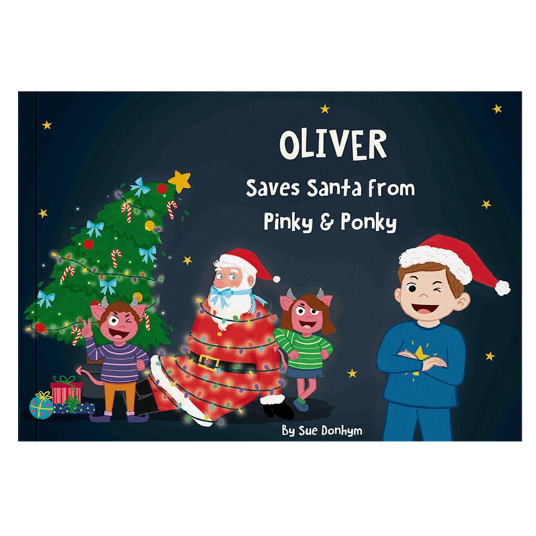 How I Saved Santa from Pinky and Ponky - Personalized Gift for Christmas | Manimal Tales-image-18