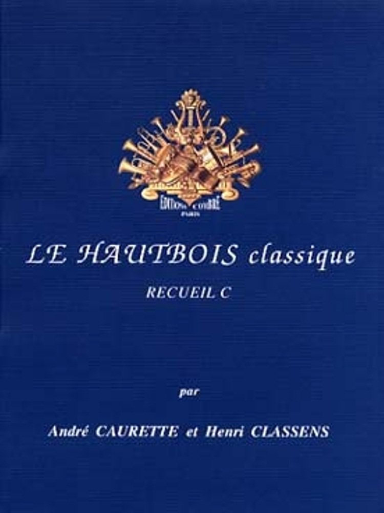 Le hautbois classique vol.c --- hautbois et piano