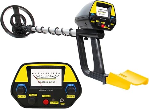 Metal Detector, Outdoor Hobby, Metal Detector, Gold Detector, Treasure Hunter, MD4080, High Sensitivity, Easy Operation, Easy to Carry Color Green, Size A