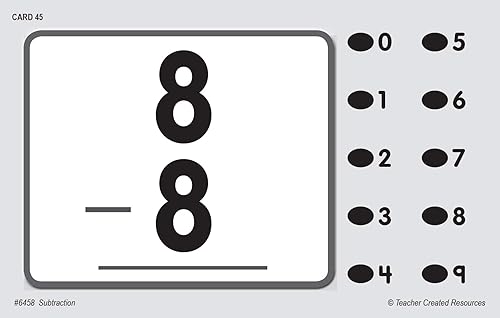 Miniatura 4 de Teacher Created Resources Power Pen Tarjetas de aprendizaje resta (6458) medianas