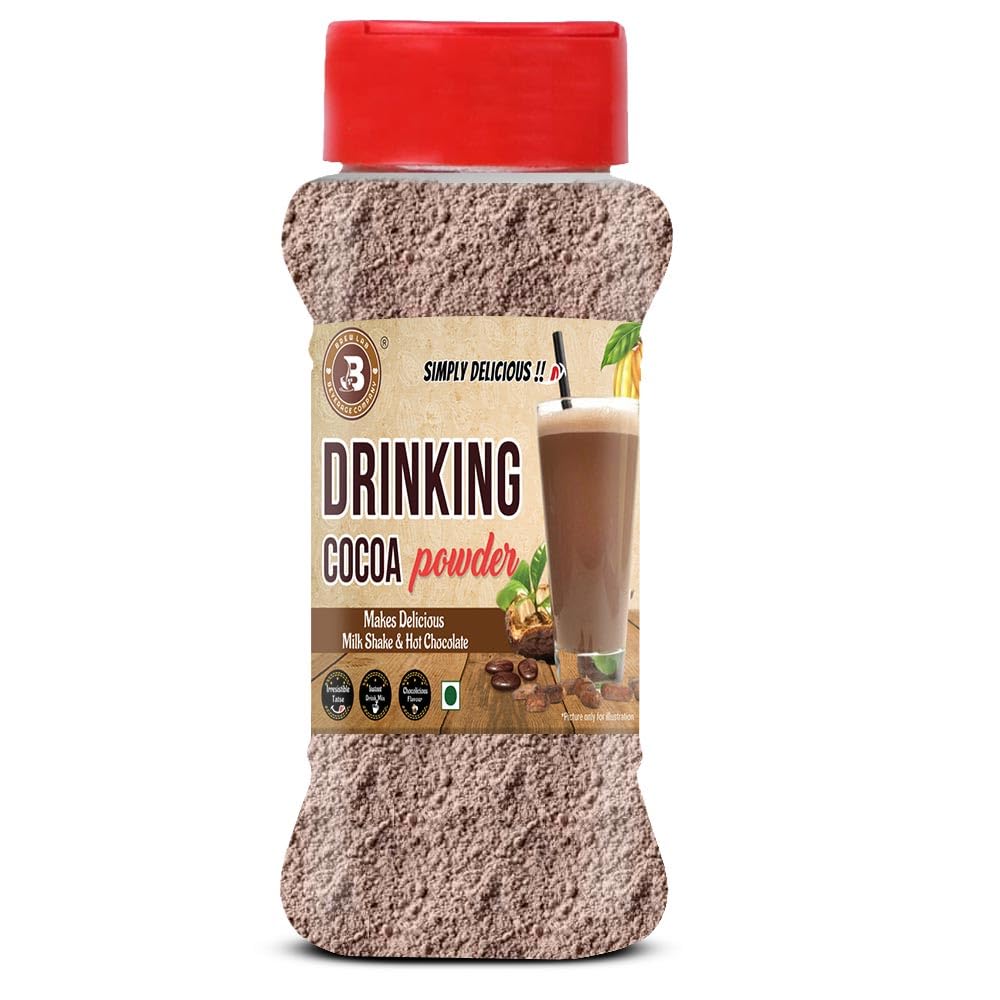 Brew Lab Drinking Cocoa Powder Simply Delicious Rich & Indulgent Flavor Instant Drink Mix (100 g)-image-40