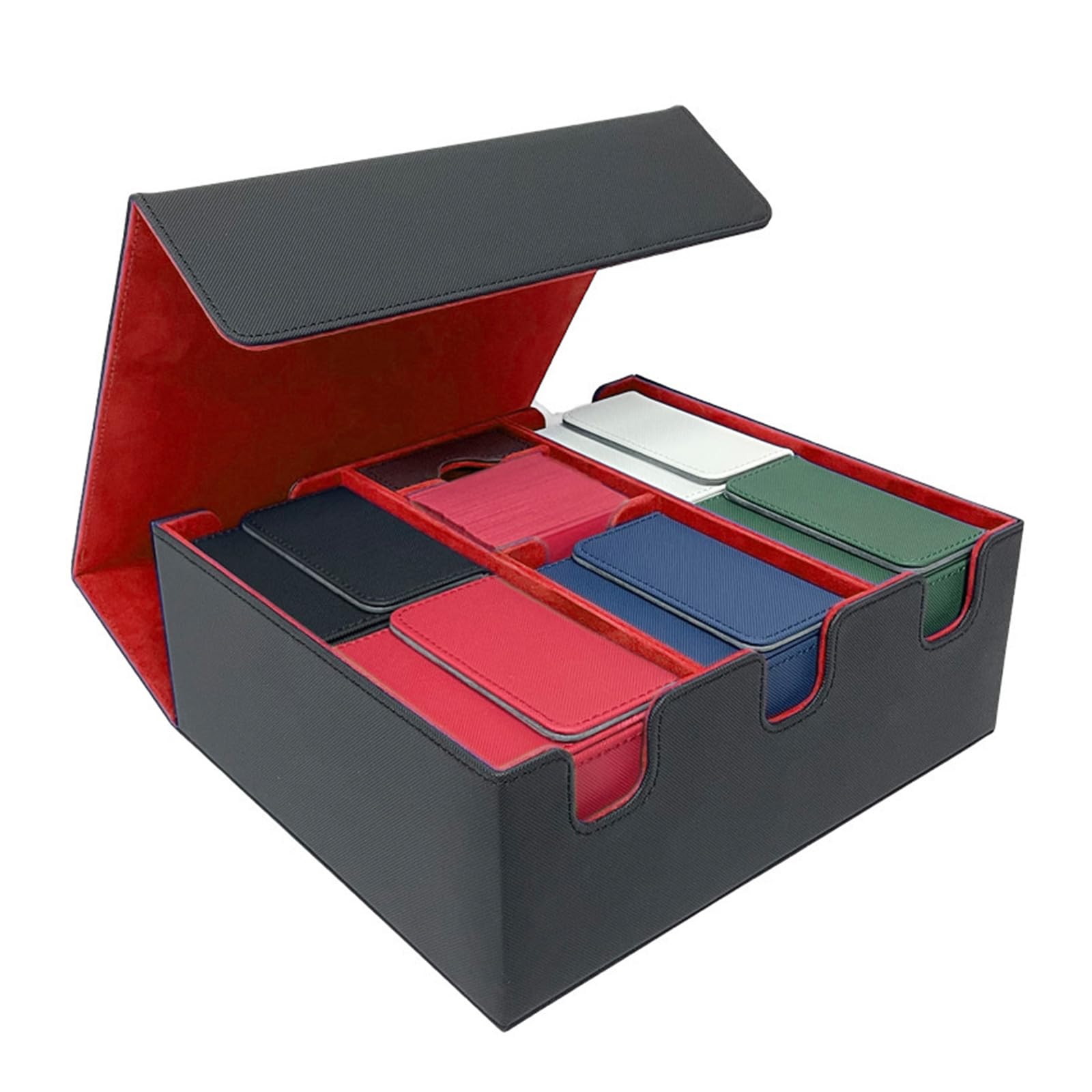 Funda multifunción para tarjetas de juego, fabricada con caja de cartón resistente de poliuretano