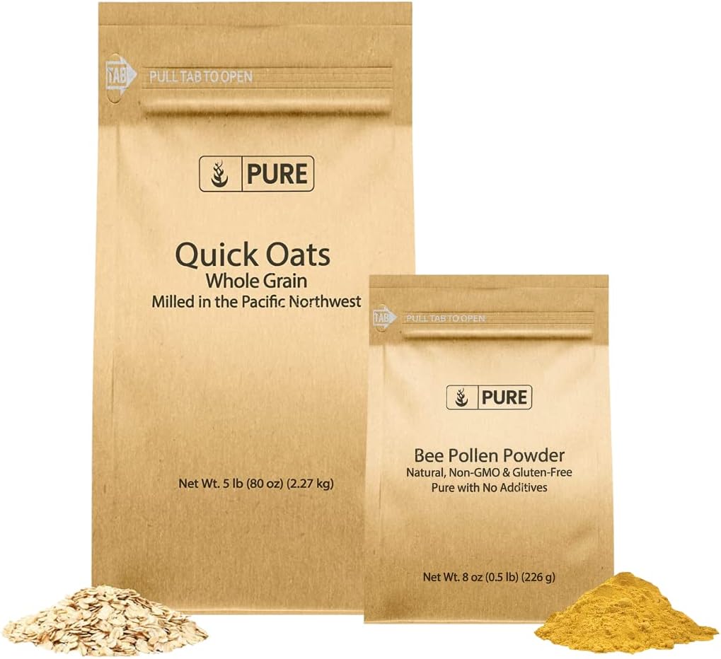 Puro Ingredientes Miel Polen y Avena Rápida Pack