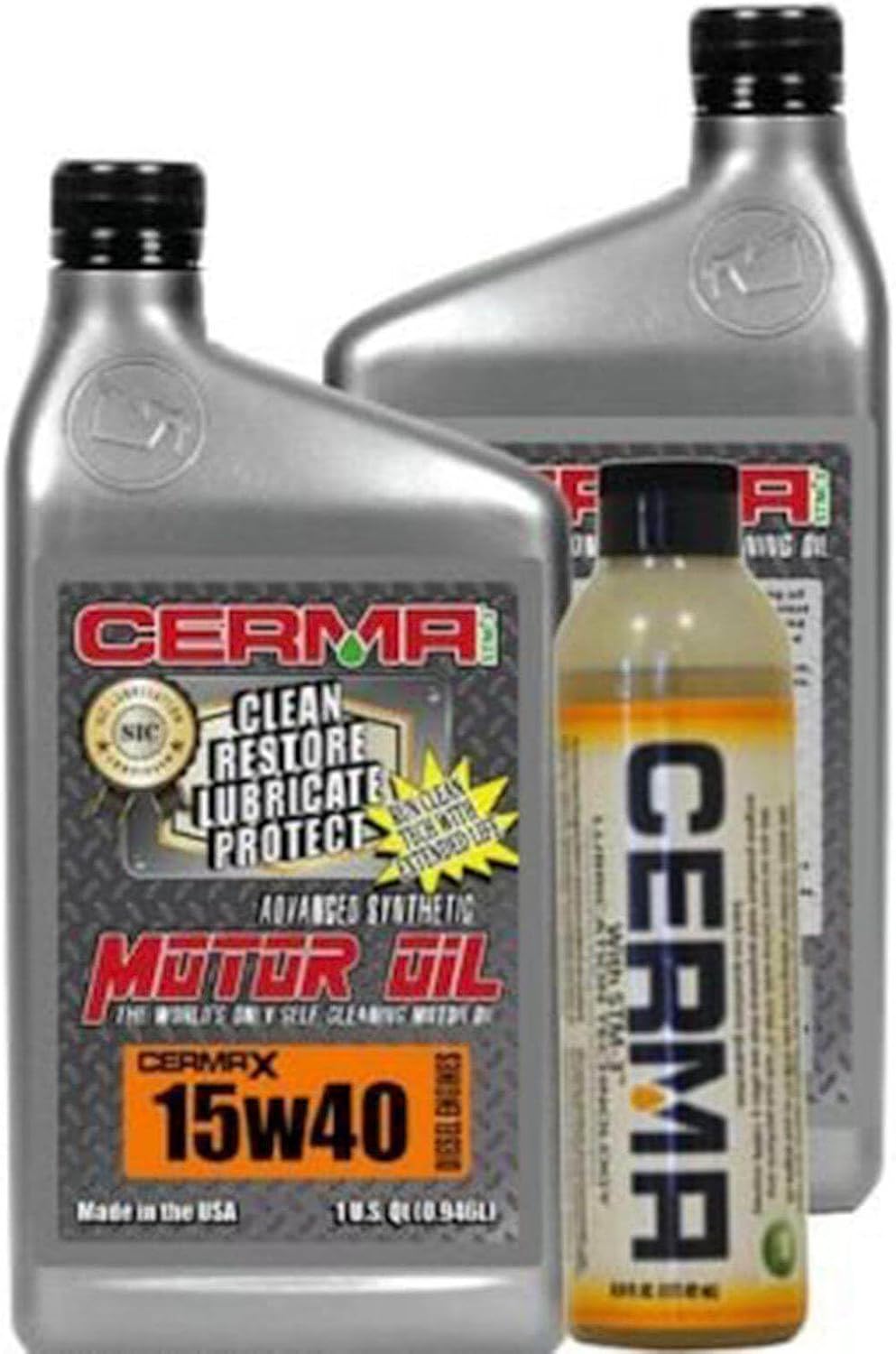 Ceramic Synthetic Oil Value Package for Trucks by Cermax