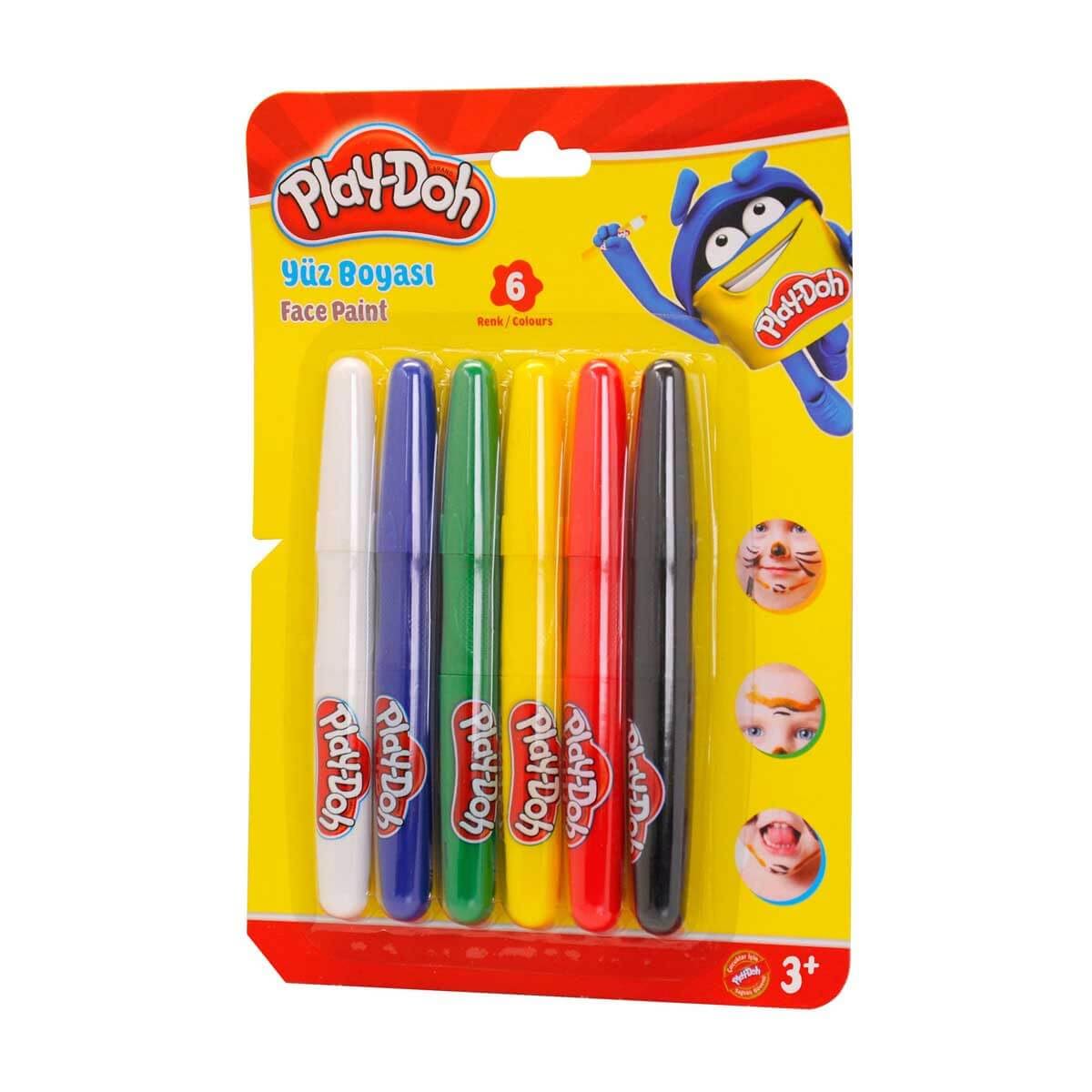 Play Doh Yüz Boyası 6 Renk