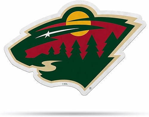 Miniatura 169 de NHL Rico Industries - Banderín de corte en forma de banderín, decoración del hogar y sala de estar, fieltro suave EZ para colgar