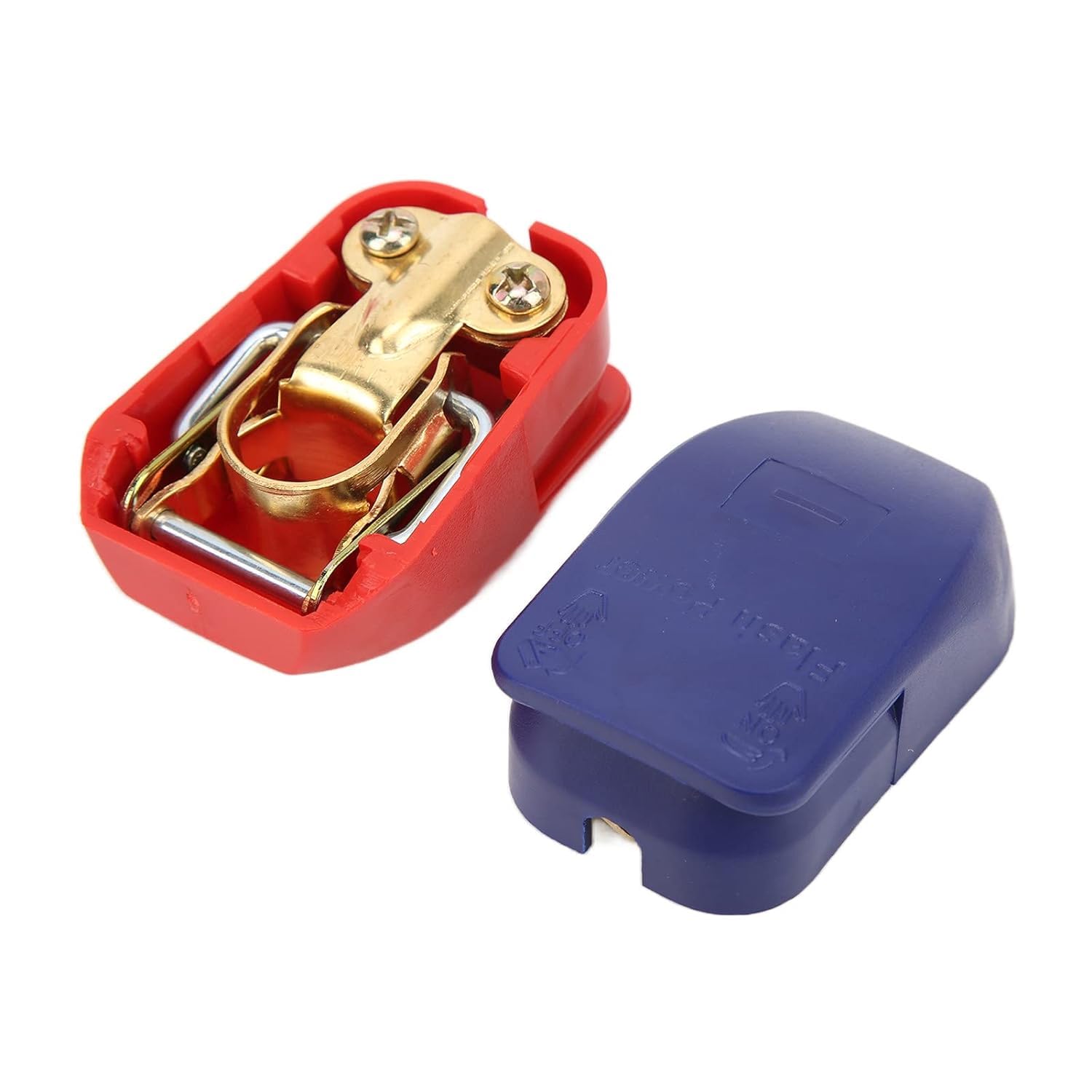 Car Battery Terminals|Quick Release Good Contact | 2 Pieces Positive Negative Cable Terminal Clamps Connectors |for Car, for Boat, for Auto
