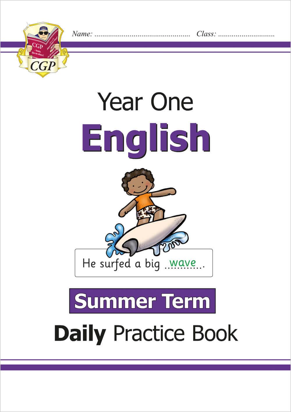 KS1 English Year 1 Daily Practice Book: Summer Term (CGP Year 1 Daily Workbooks)