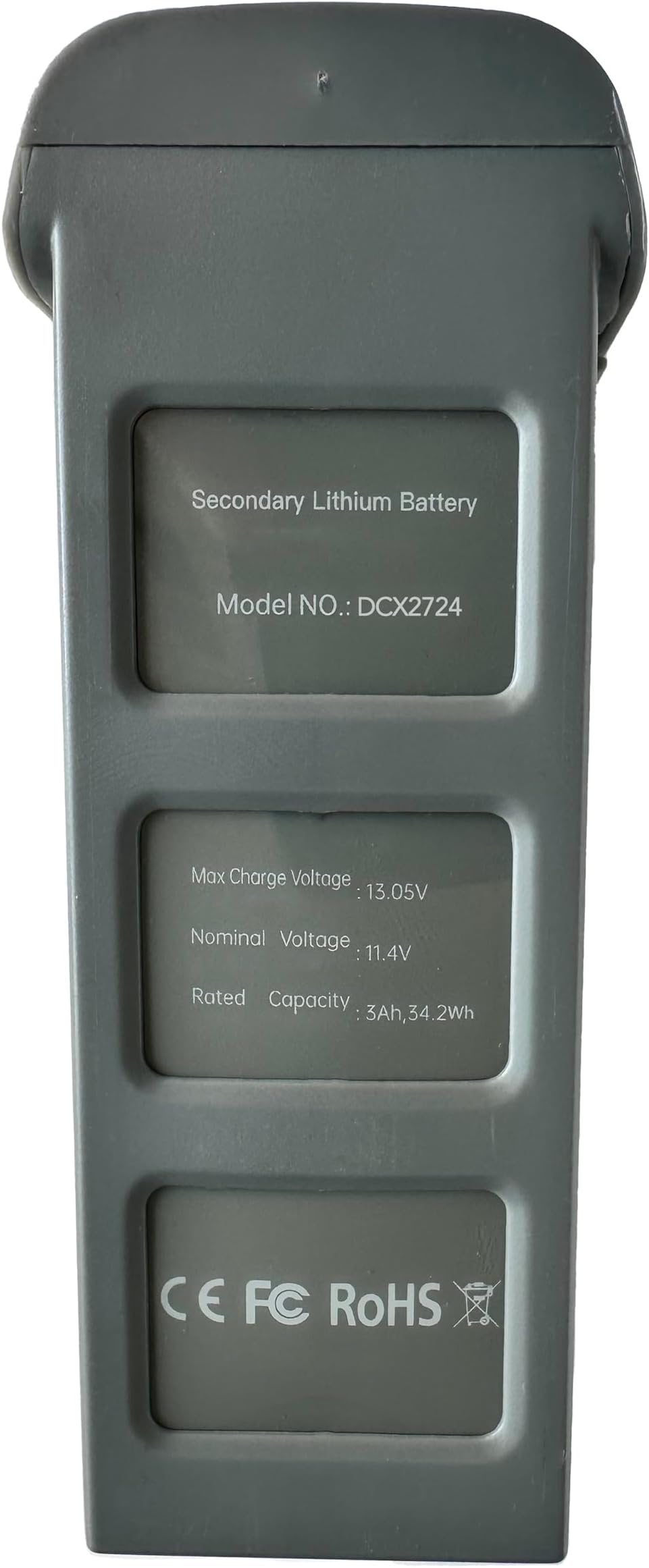 Drone-Clone Xperts Battery for X Pro Razor X Drone - 11.4V 3000mAh Intelligent Battery - Provides 30 mins Long Flight Time - Spare Battery Equipped with LED Power Status Lights (1)