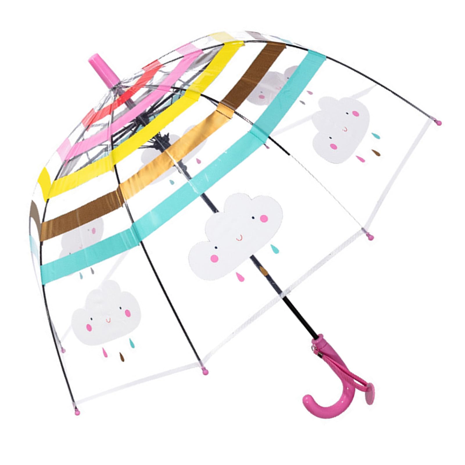 Parapluie à bulles automatique enfants mignon pour aimer les jours de pluie