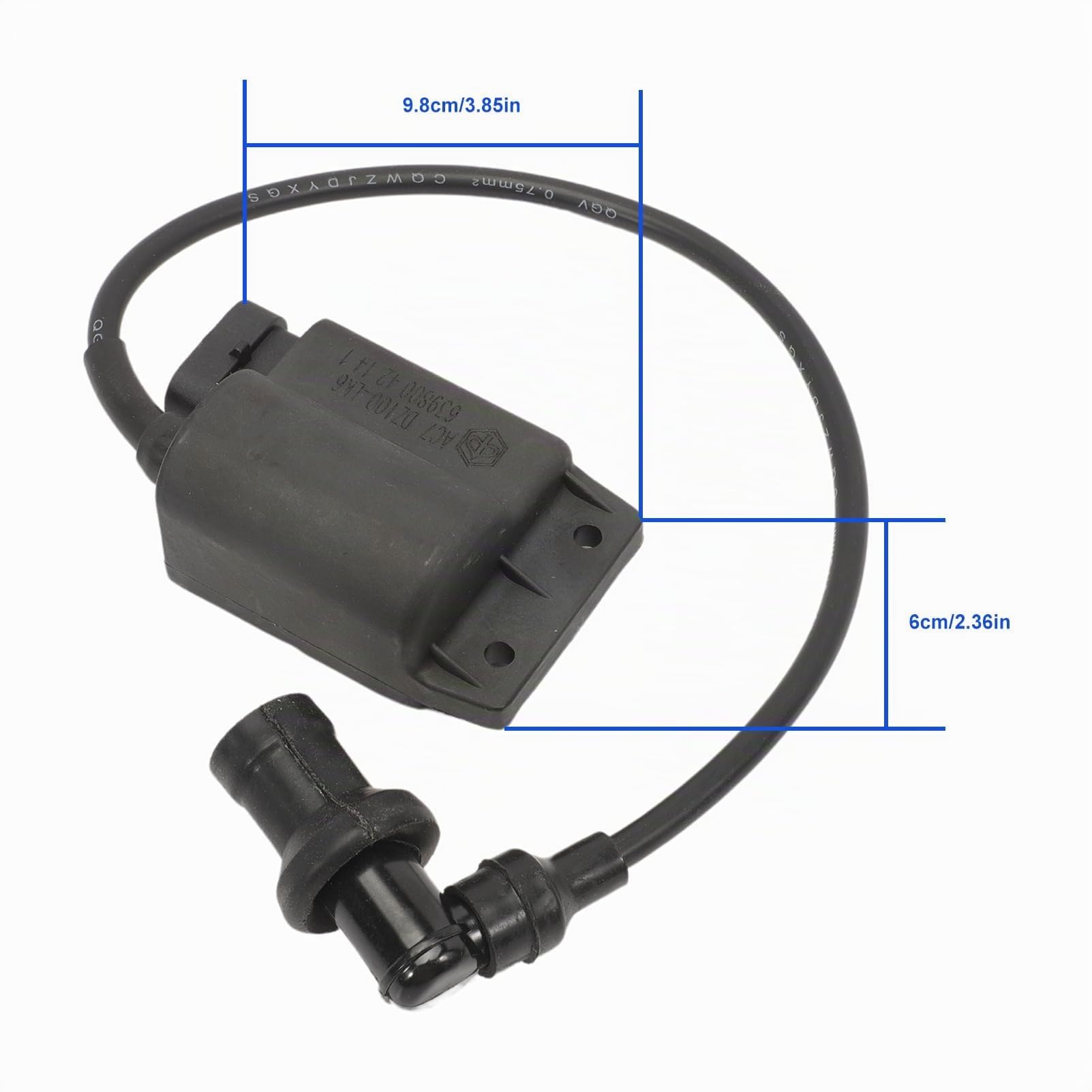 Piaggio Unidad Encendido 50 cc 4 CDI Bobina Encendido Motore 4 tiempos Liberty Zip 50 4T Fly 50 4T ET4