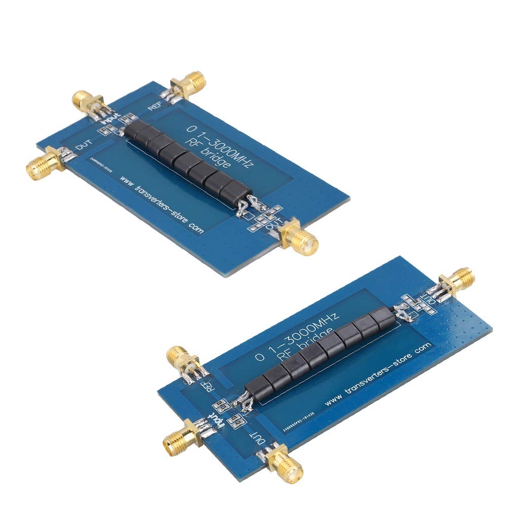 Ponte di riflessione RF SWR, ponte d' stazionario da 0,1-3000 MHz, mano di lavoro fine e alte prestazioni, per misurare impedenza, induttanza, capacità