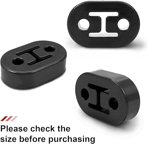 Miniatura 9 de Silenciador de escape 15092802 compatible con Silverado Sierra Yukon Savana Sierra 1500 2500 3500 HD, Yukon Tahoe 2000-2018, colgador de marco de