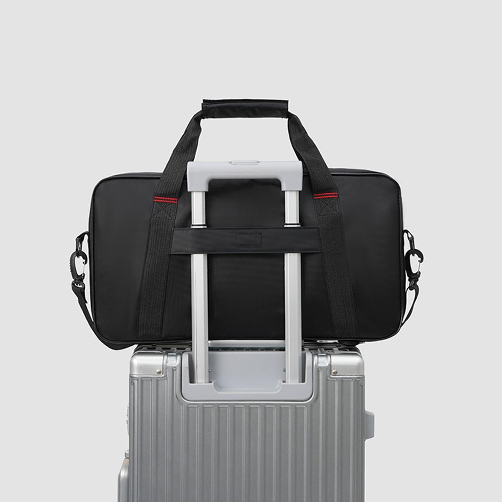 Harilla Tasche für Gitarren-Multieffektpedale, Pedalboard-Reißverschlusstasche, professionelles Etui für Gitarren-Pedalboards für die