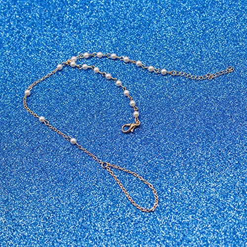 Bracelet en argent pour femme avec bague collier de perles assortis - 2