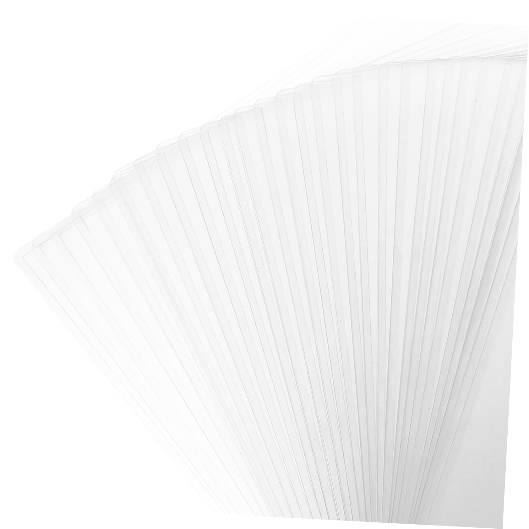 Protezioni Rigide Trasparenti A4 in Plastica, 30 Pezzi | Fogli per Menu, Poster e Album Foto, Design Chiaro e Uso Semplice, Resistenti alla Deformazione