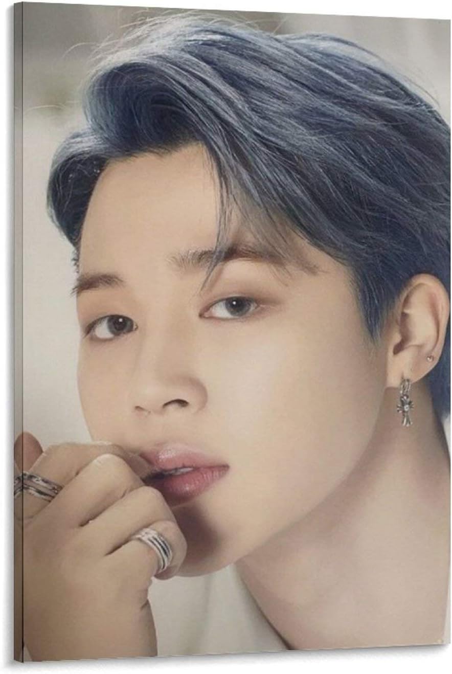 K-POP BTS JIMIN Nam-joon Kim Kim Seok Jin Min Yoon Gi Jeon Jung Kook J-Hope Kim Tae Hyung Poster 33 Poster Decorative Painting Canvas Wall Art Living Room Posters Bedroom Painting 24x36inch(60x90cm)