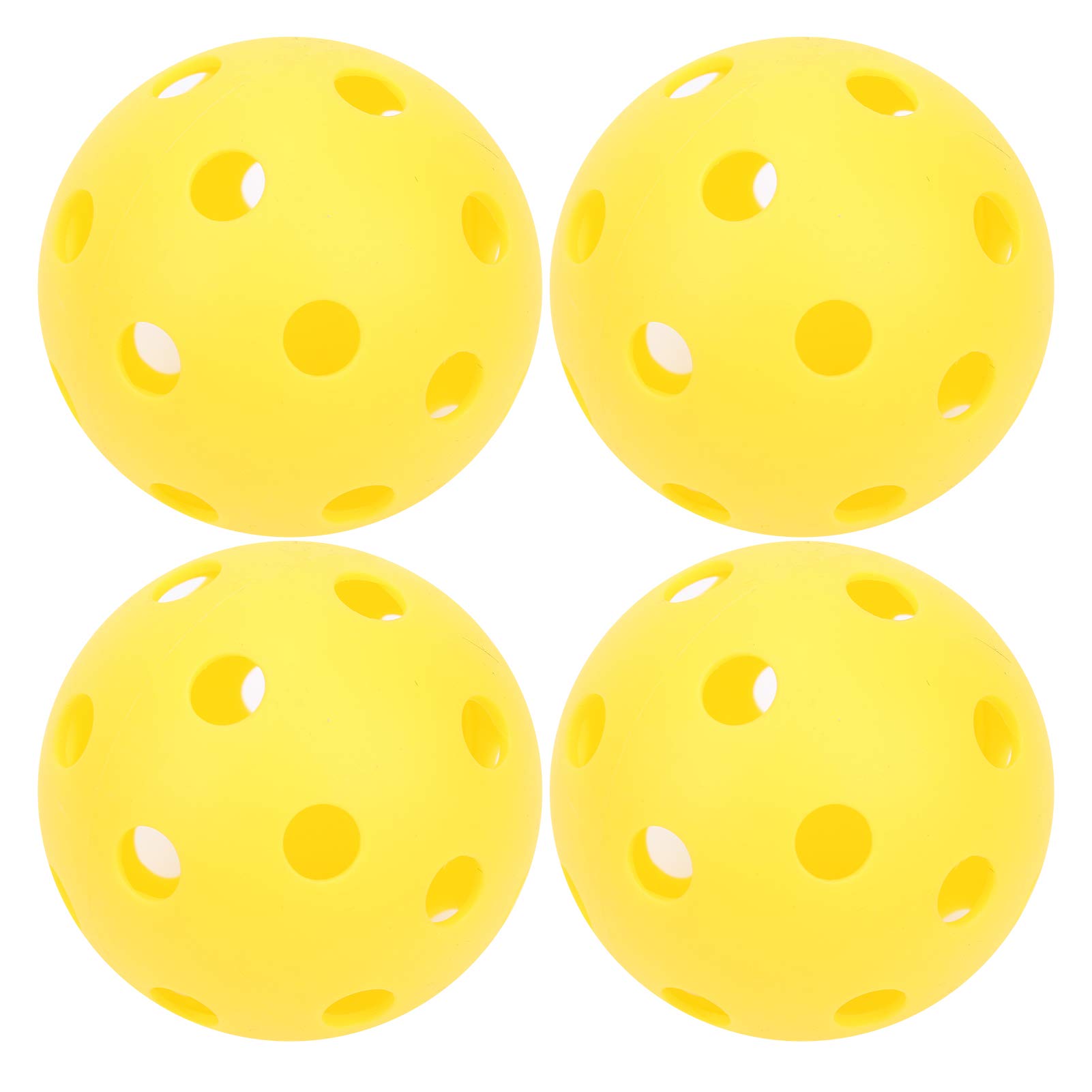 Keenso Pickleball Paddle 1Pair Portable Pickleball Paddle Racket Ball Training Attrezzatura Sportiva per Interni all'aperto con 4 Palline