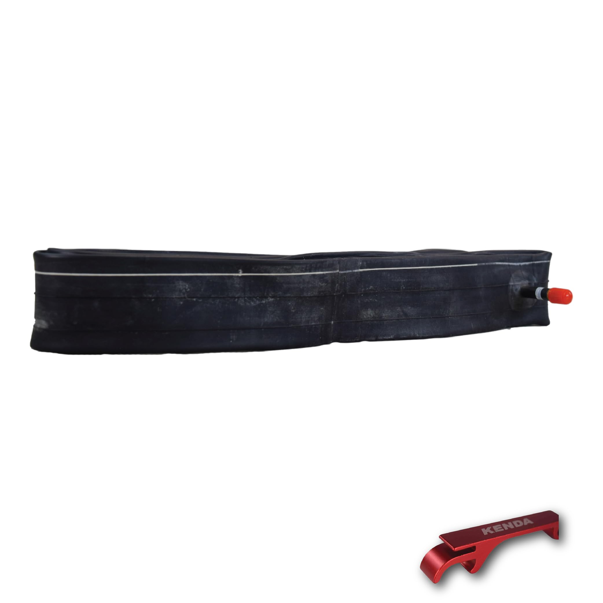 Kenda Airolution 24x2.00-2.40 Bicycle Inner Tube - Durable Butyl Rubber Bike Tube & 35mm Removable Core Schrader Valve with Keychain