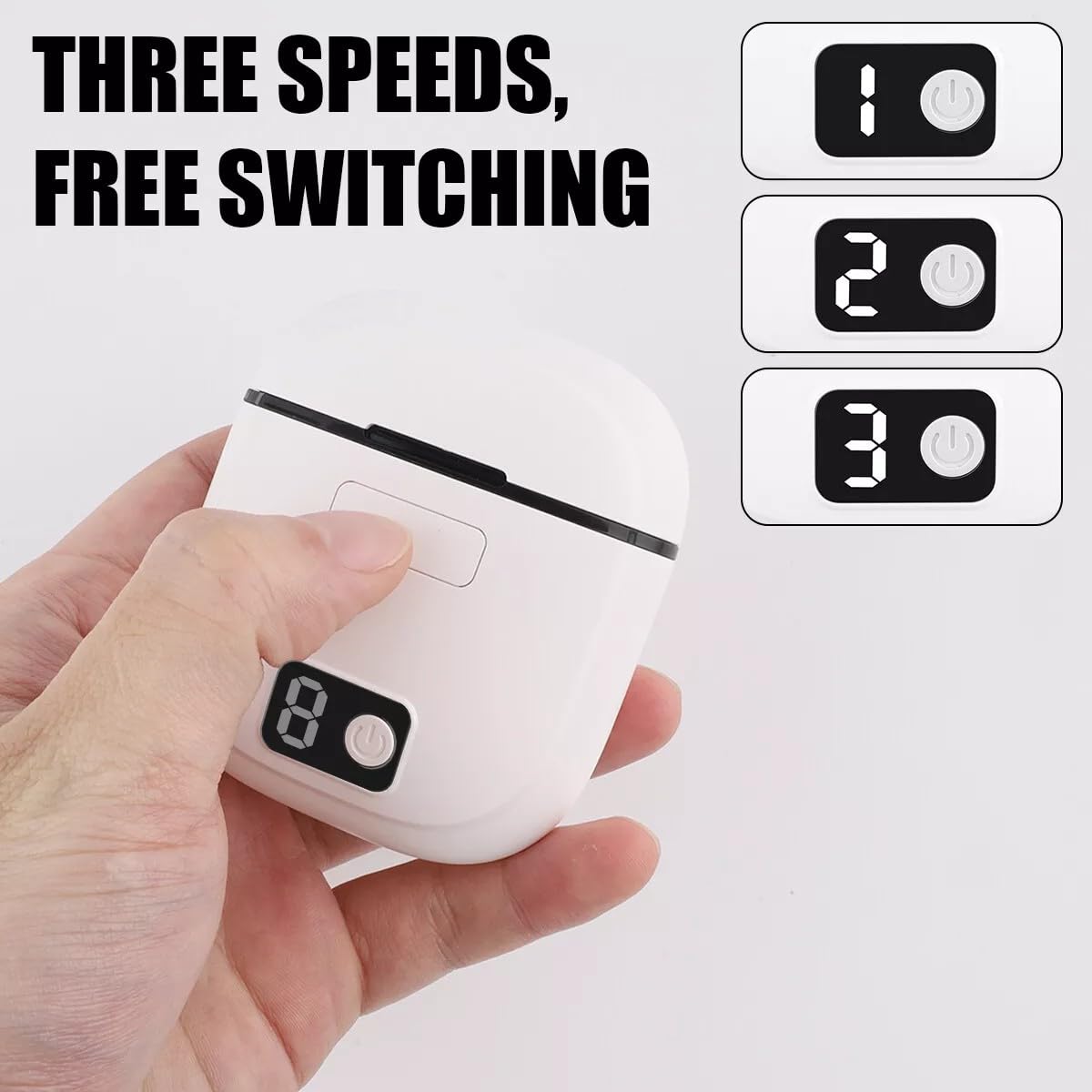 2025 Upgraded Electric Automatic Nail Clippers Toe Thick Nails Professional Cutter Pedicure