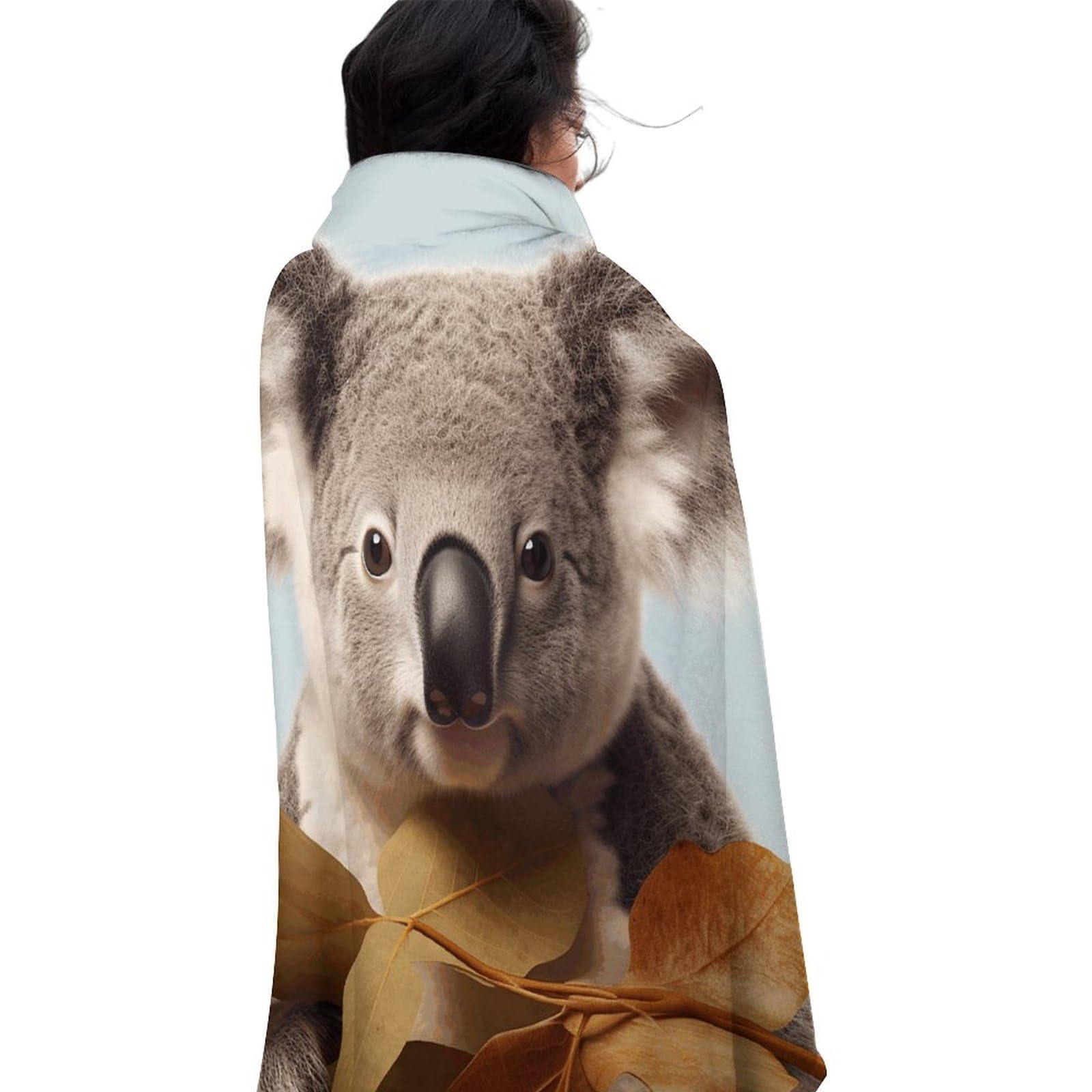 Couverture ronde 150 cm animaux jeté de plage et couverture canapé