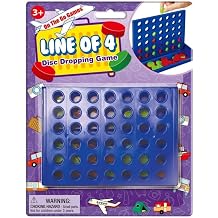 Playmaker Line of 4. Disc Dropping Game. Connect 4 Grab and Go Game. On The Go Games.