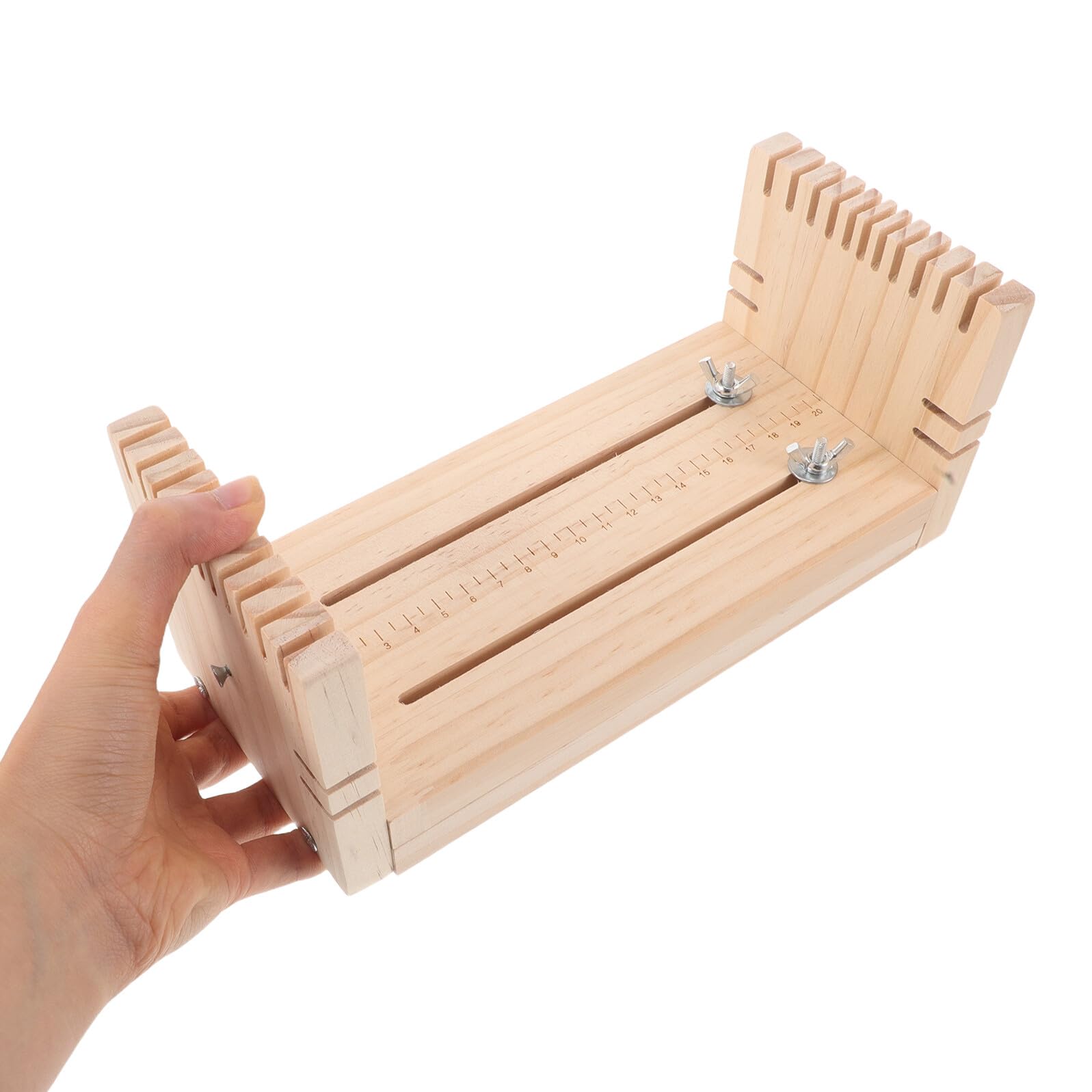 Gatuida Verstellbarer Holz armbandhersteller mit Stabilem Fixierbrett Langlebiges DIY Knüpfbrett für Wristband Craft Maker Flexibles Weben von Schmuckarmbändern Geeignet für
