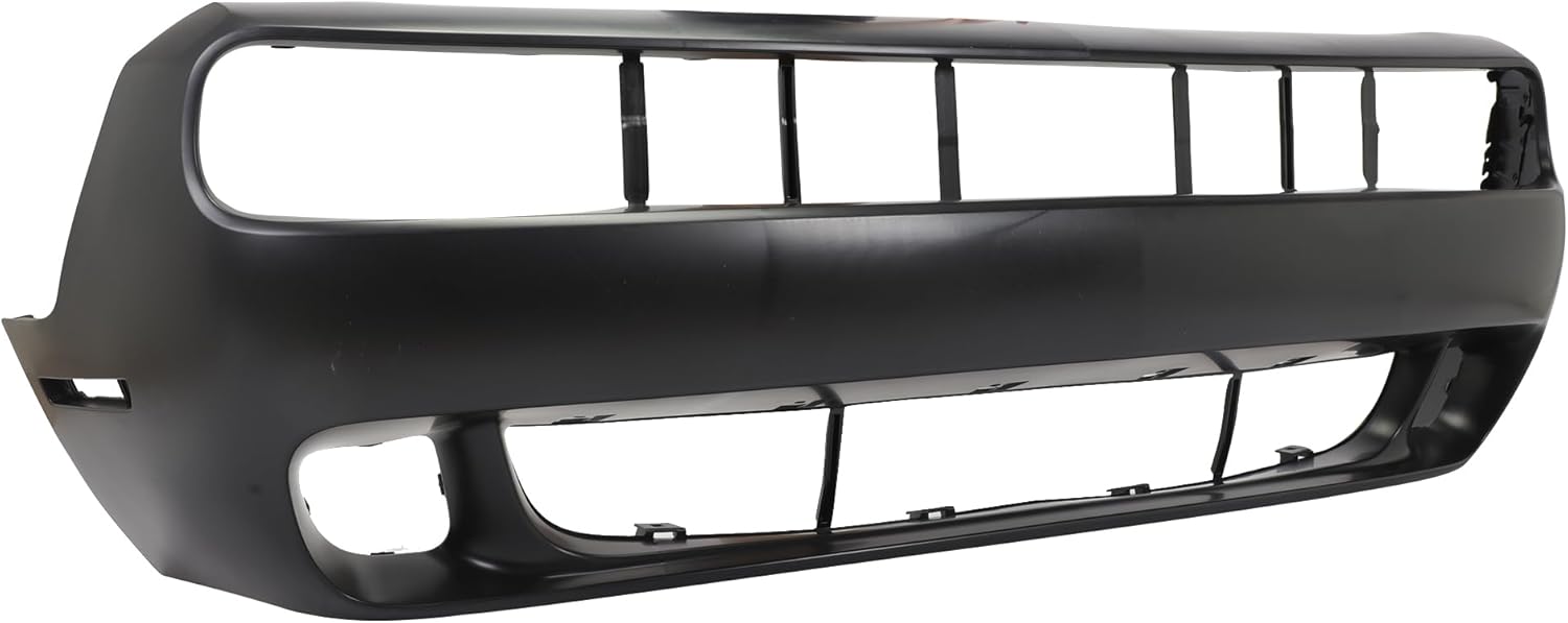 Bumper Front Cover Set Replacement Compatibles with Dodge Challenger 2008-2014 Bumper Cover of Accessory Part 68043387AB 68109836AB