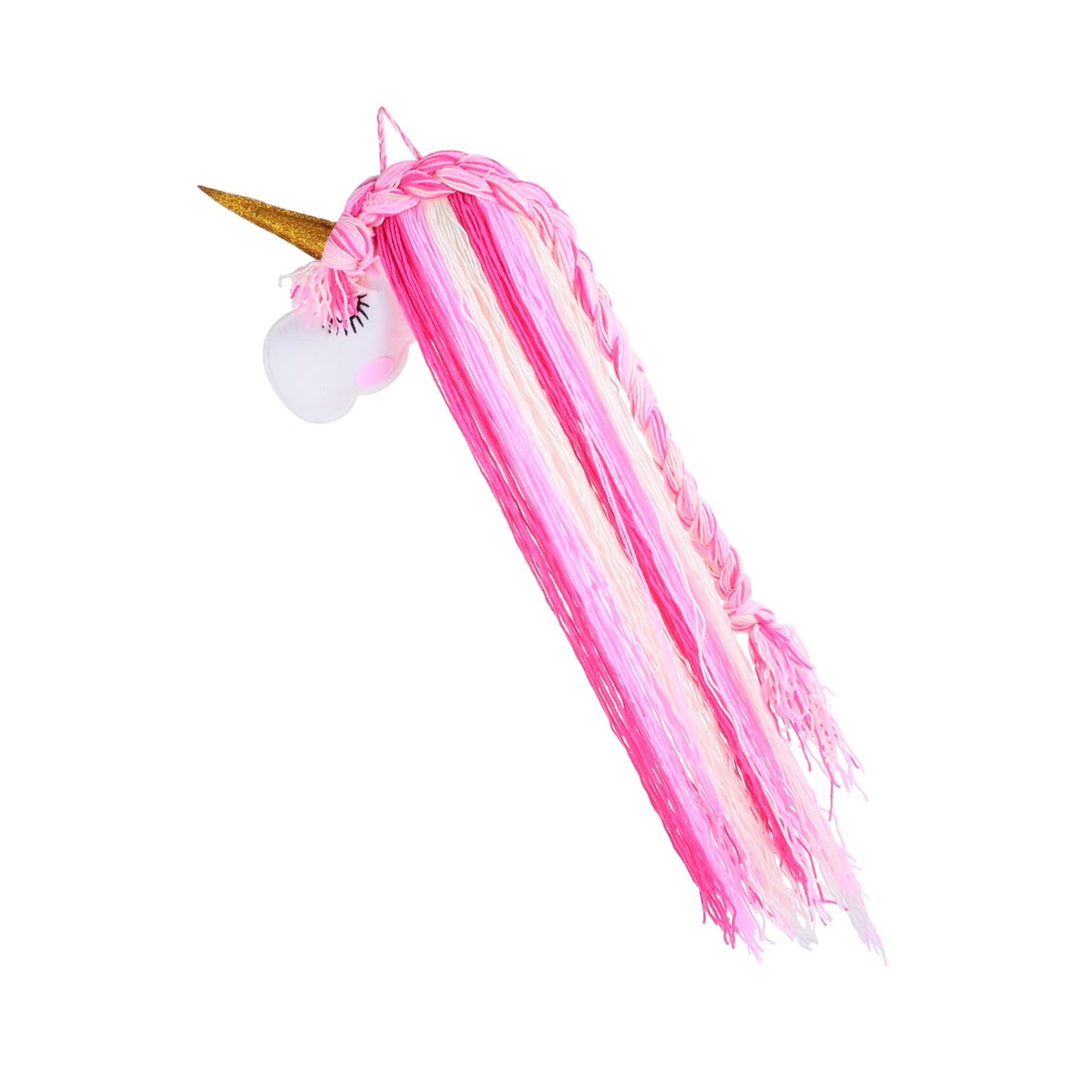 PRETYZOOM 1Pc Unicorn Hair Clip Holder Felt Unicorn Organizer for Hair Bows Clips Accessories Cute Wall Hanging Storage for Festive Decor