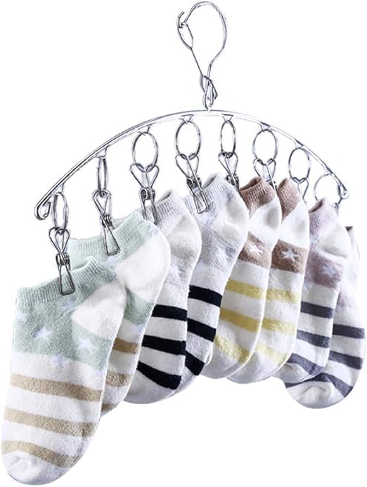 Amazon Co Jp Rubyピンチハンガー 洗濯ハンガー 靴下ハンガー 省スペース 洗濯物干し ハンガー ステンレス製 錆に強い 頑丈 多機能 洗濯物干しピンチ ピンチ 洗濯ピンチ 収納便利 衣類ハンガー ステンレス ホーム キッチン