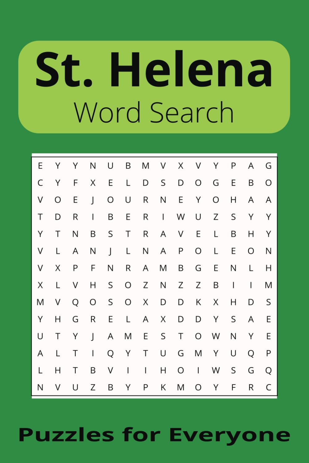 St Helena Word Search Book: A St Helena themed word find puzzle for avid travelers and bucket list chasers