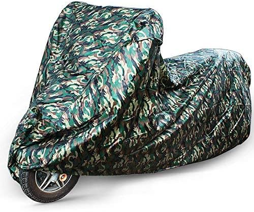 Motorcycle Cover for Dirt Mountain Road Bike, Fits Harley Davidson Yamaha Motorbike, Camo,89 Inches