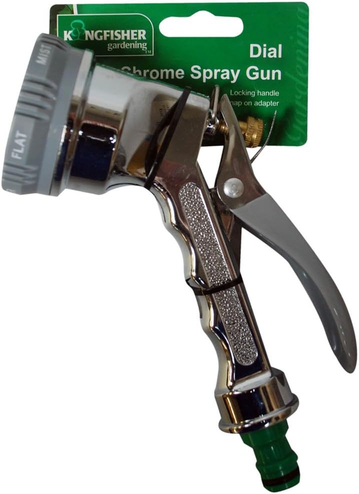 Chrome 6 Dial Spray Gun Amazon.co.uk DIY & Tools