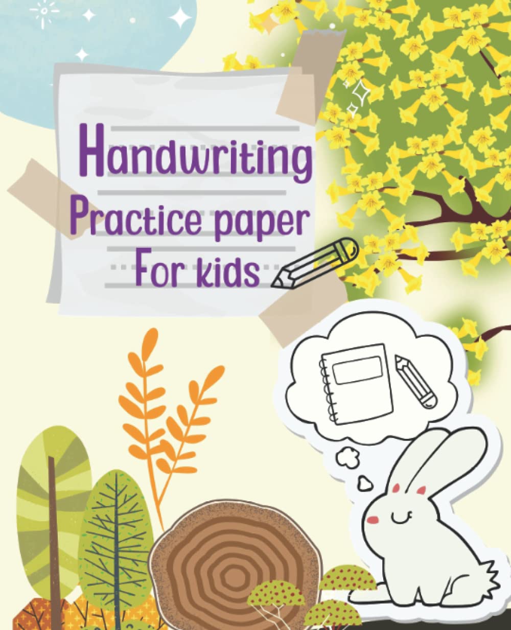 Handwriting Practice Paper for Kids: Bumper 100-page, Dotted Midline Notebook, Blank writing Practice worksheet, Handwriting workbook for ABC kids, Pre-k, Kindergarten, Homeschool