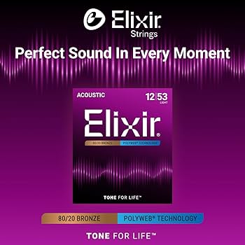 Amazon.co.jp: ELIXIR(エリクサー) Elixirアコースティックギター弦