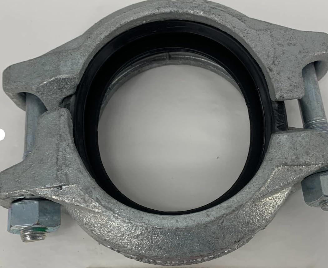 107N QuickVic 3" Hot Dipped Galvanized Rigid Coupling