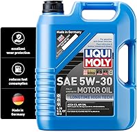 Liqui Moly Longtime High Tech SAE 5W-30 5L Fully Synthetic Low SAPS Oil for DPF Diesel Engines