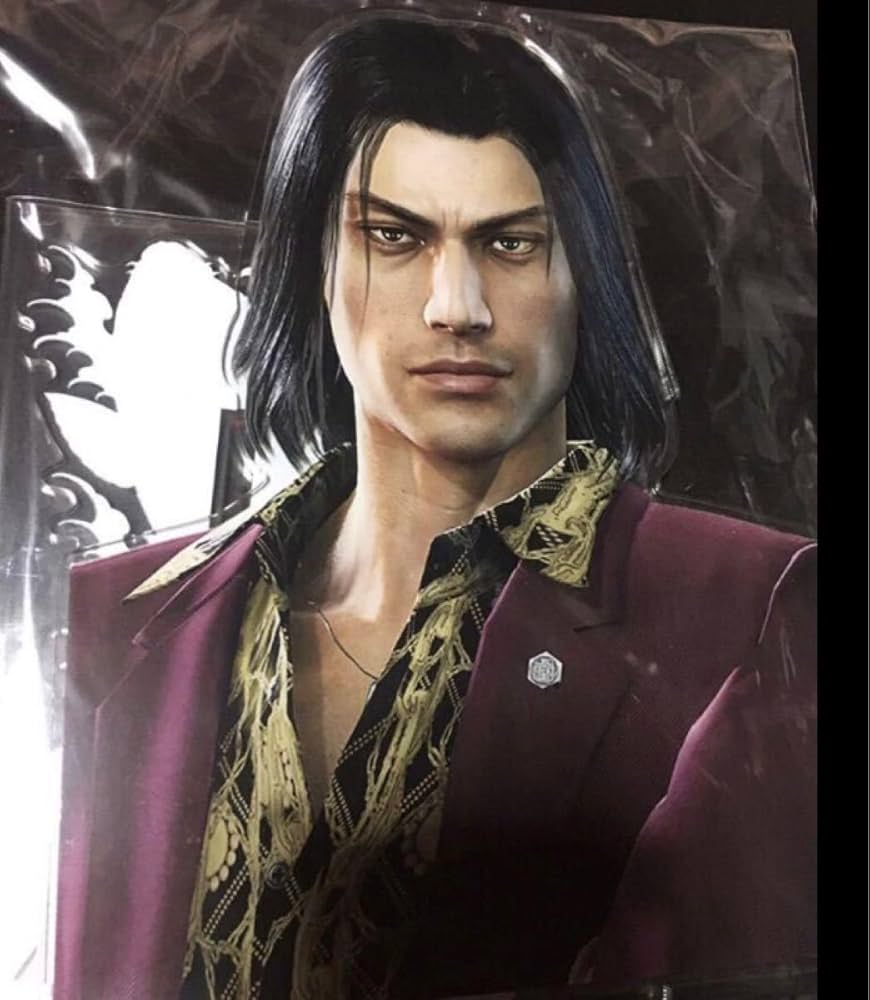 Amazon.co.jp: 龍が如く 錦山彰 ビッグアクスタ 胸像 タオル