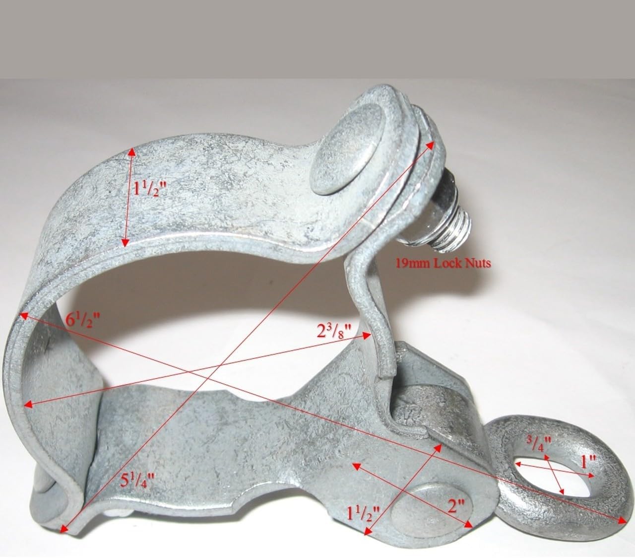 Pipe Swing Set Hanger (1) - Commercial Grade (2 3/8" Pipe)