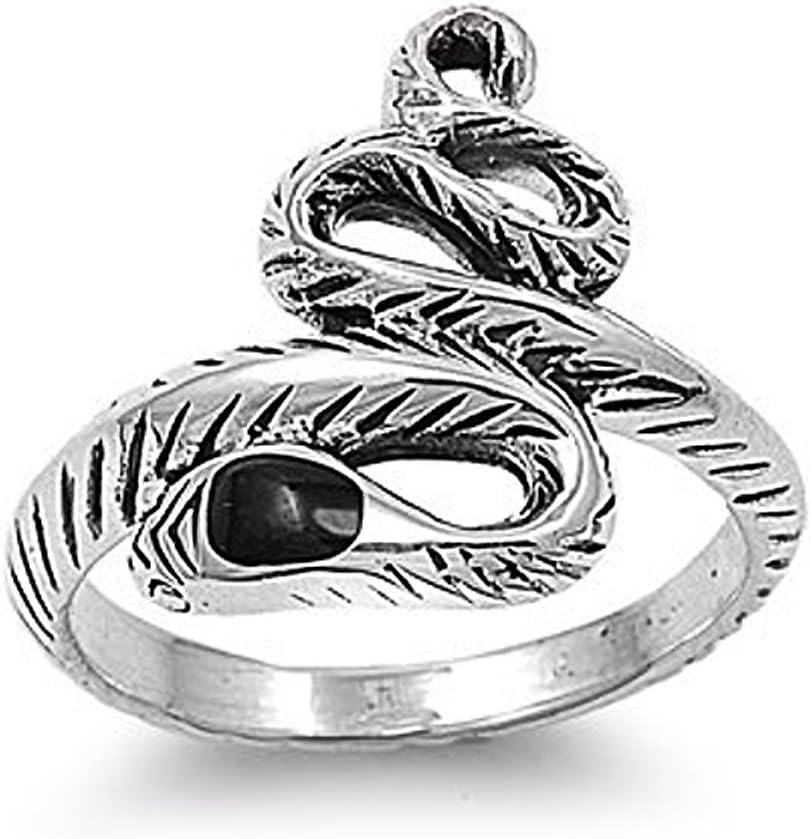 Sterling Silver Slytherin Ring