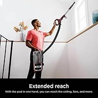 Vista 5 de Sharky Navigator - Aspiradora vertical para mascotas, limpieza profunda de alfombras y suelos con filtro HEPA y recipiente elevable