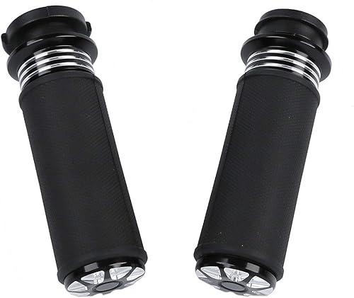 Miniatura 4 de TCT-MOTORPARTS Agarraderas eléctricas de 1 pulgada para manillar Harley Touring