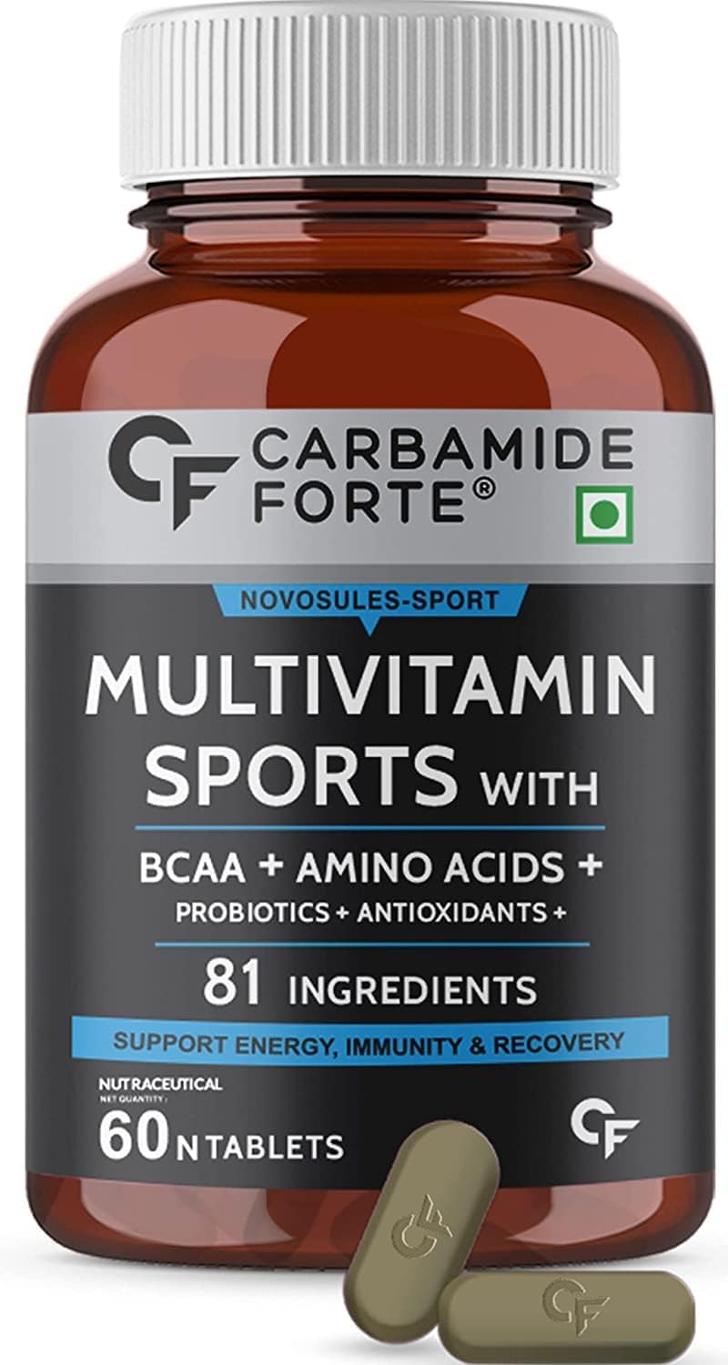 abseits Multivitamin for Sports Tablets for Men & Women with BCAA, Amino Acids