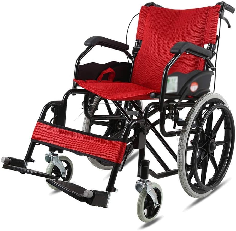 Rollator Walkers for Seniors, Red Foldable Ultra