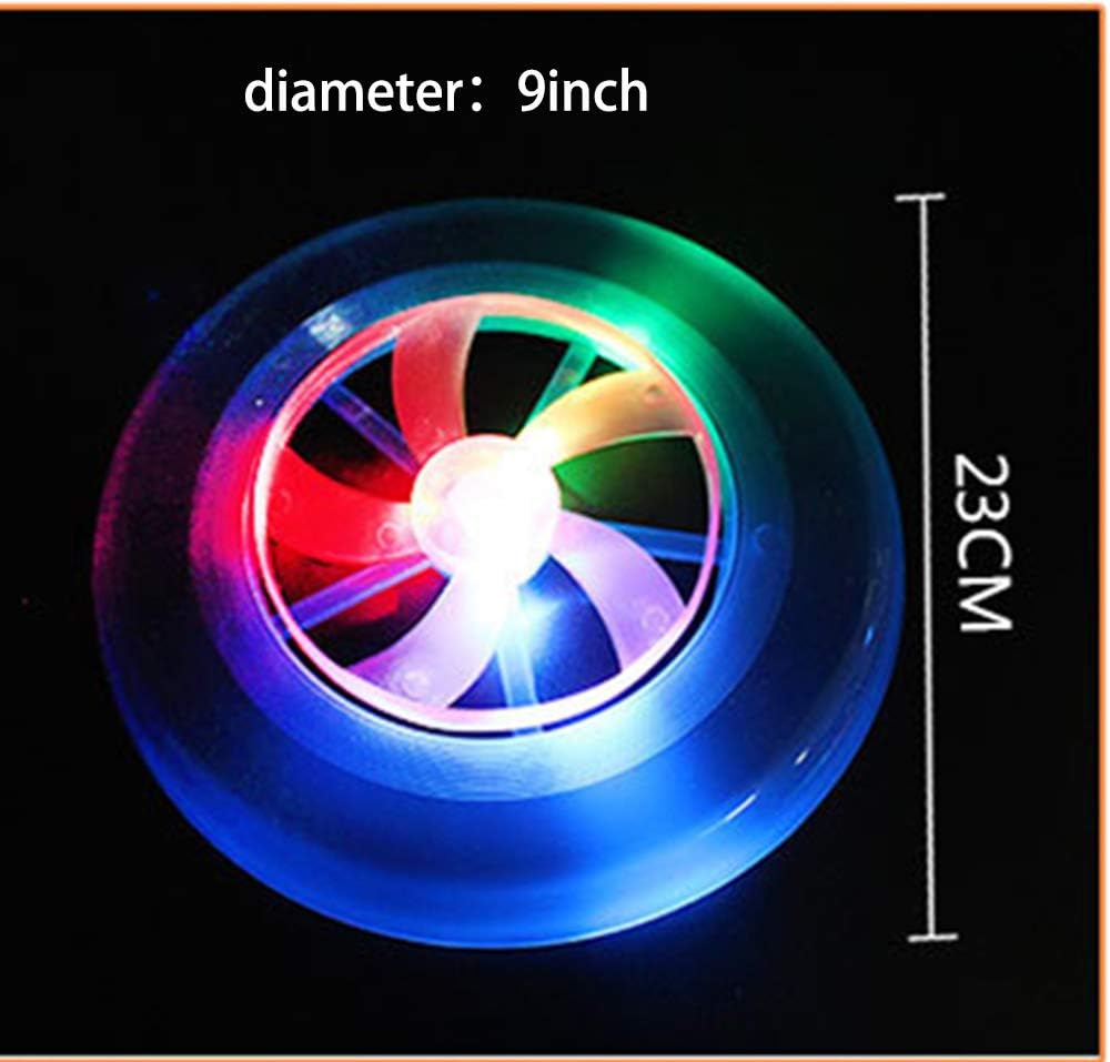 LED Flying Disc for Kids Children,3-Pack,23CM