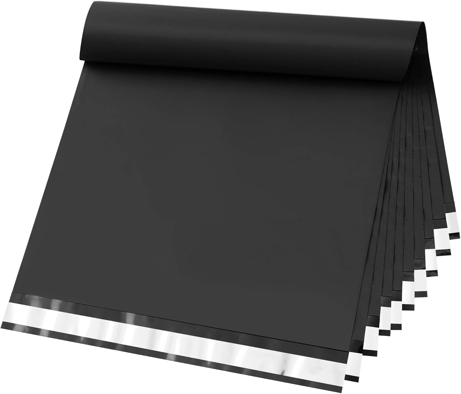 Famagic Poly Mailers, 100pc 14.5×19 Inch Shipping Bags, Large Chic Packaging Bags for Small Business, Tearproof Mailing Envelopes for Clothing Supplies, Boutique, Self Seal Mailers Poly Bags Black