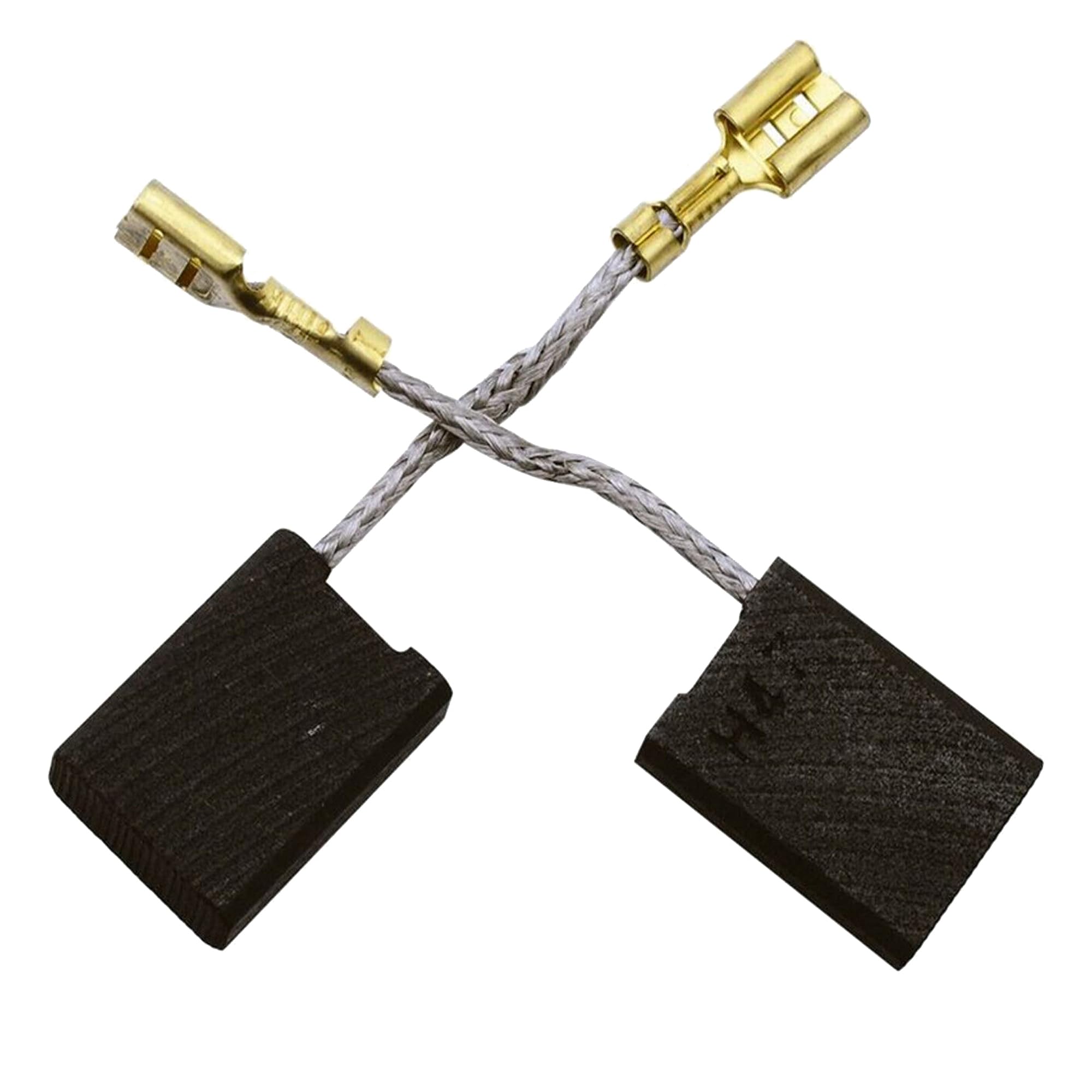 2 CHARBON MOTEUR ÉLECTRIQUE 6,3x16x22MM UNIVERSEL BALAIS BROSSES (972)