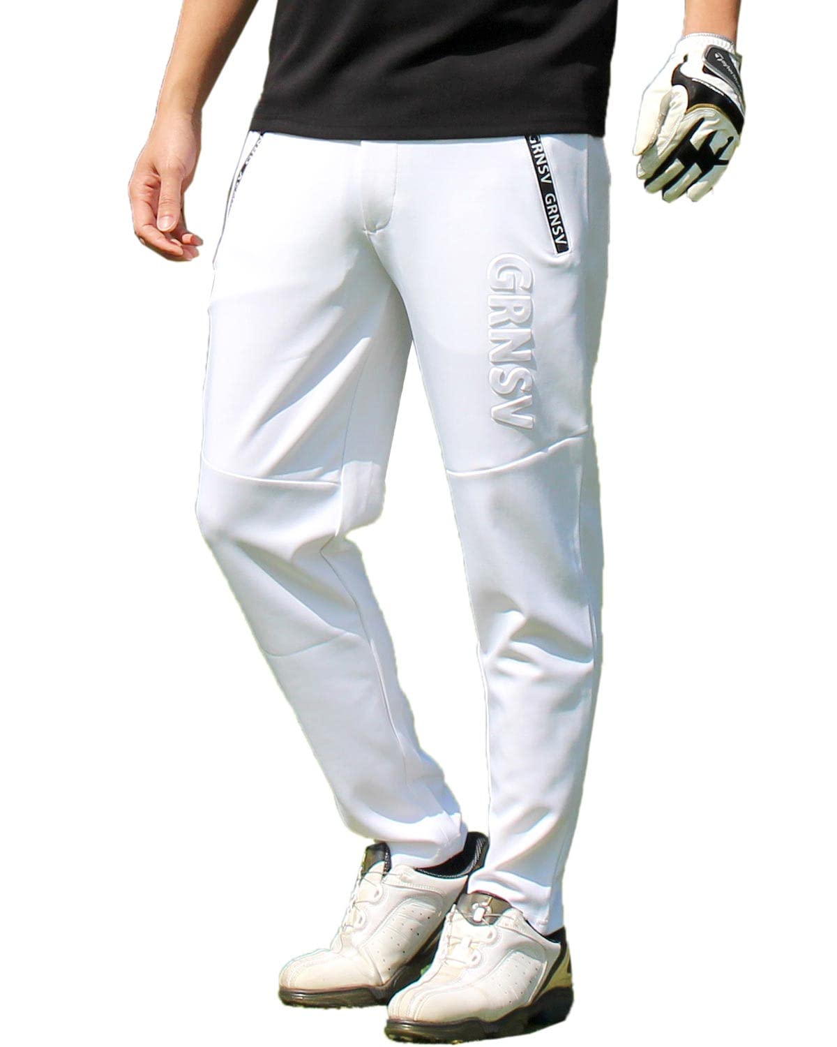[TopIsm] ゴルフパンツ メンズ ゴルフウェア GIORNO SEVEN ジョルノセブン ストレッチ ジャージ ウエストゴム イージー ボトムス 秋冬 春夏
