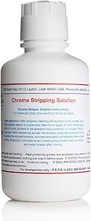 500 mL Chrome Stripping Solution - Electroplating Solution - (16 oz)