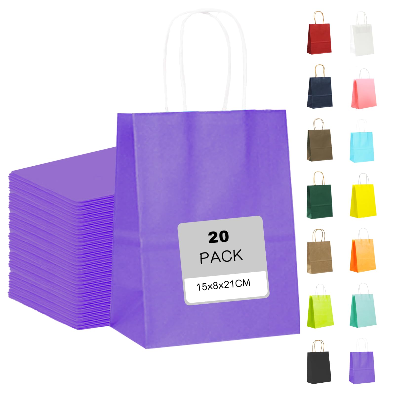 20 Sacchetti Regalo In Lino Con Drawstring - 9x12cm, Blu Navy, Per Bomboniere E Confetti - Foto 7